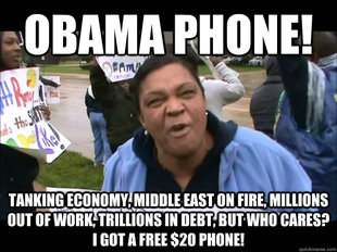 Obamaphone Lady – Democracy’s Weakest Link