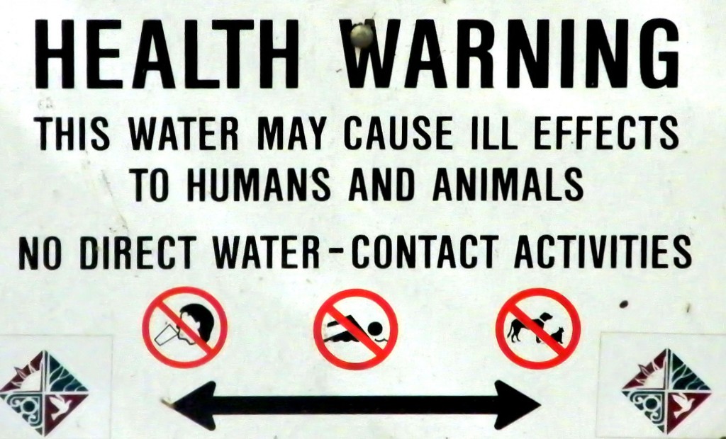 water warning