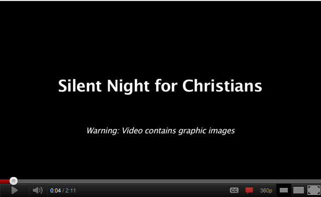 Silent Night for Christians – Video